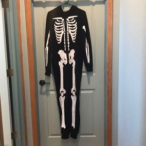 Skeleton onesie